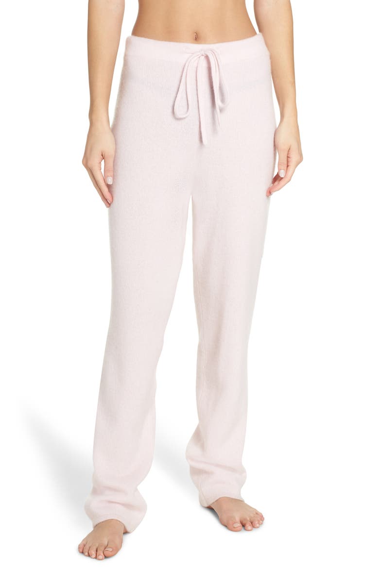 Easy Cashmere & Silk Pants (Nordstrom Exclusive), Main, color, PINK