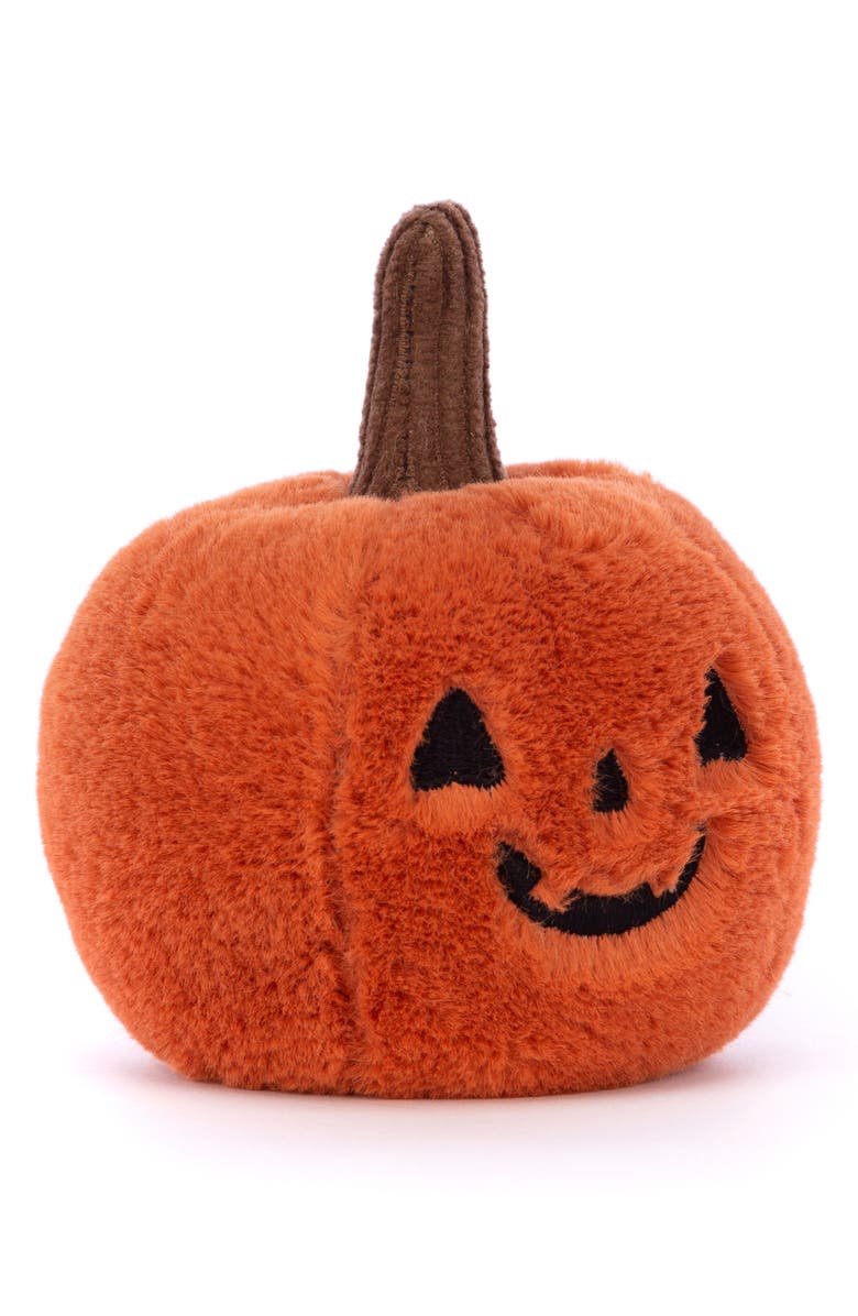 Jellycat Ooky Jack-O'-Lantern Plush Toy, Main, color, 