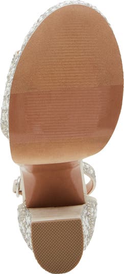 Glam Ankle Strap Platform Sandal