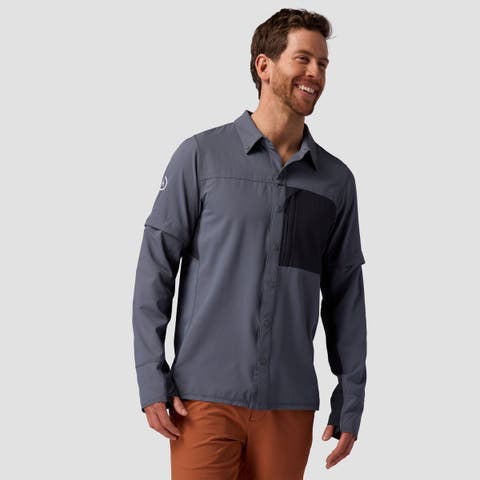 Tahoe Woven Convertible Snap-Up Shirt - Men's