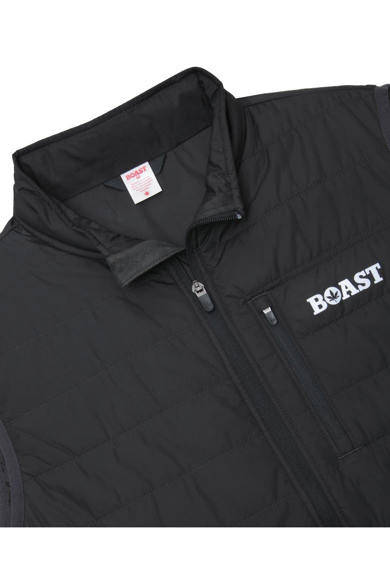 Lightweight Quilted Vest 2.0, Alternate, color, Black
