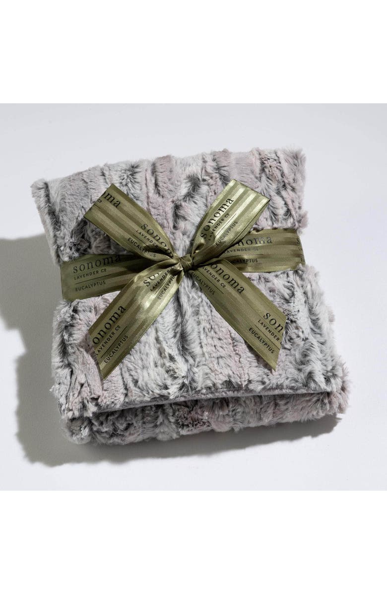 Sonoma Lavender Eucalyptus Heat Wrap, Main, color, Silver Fox