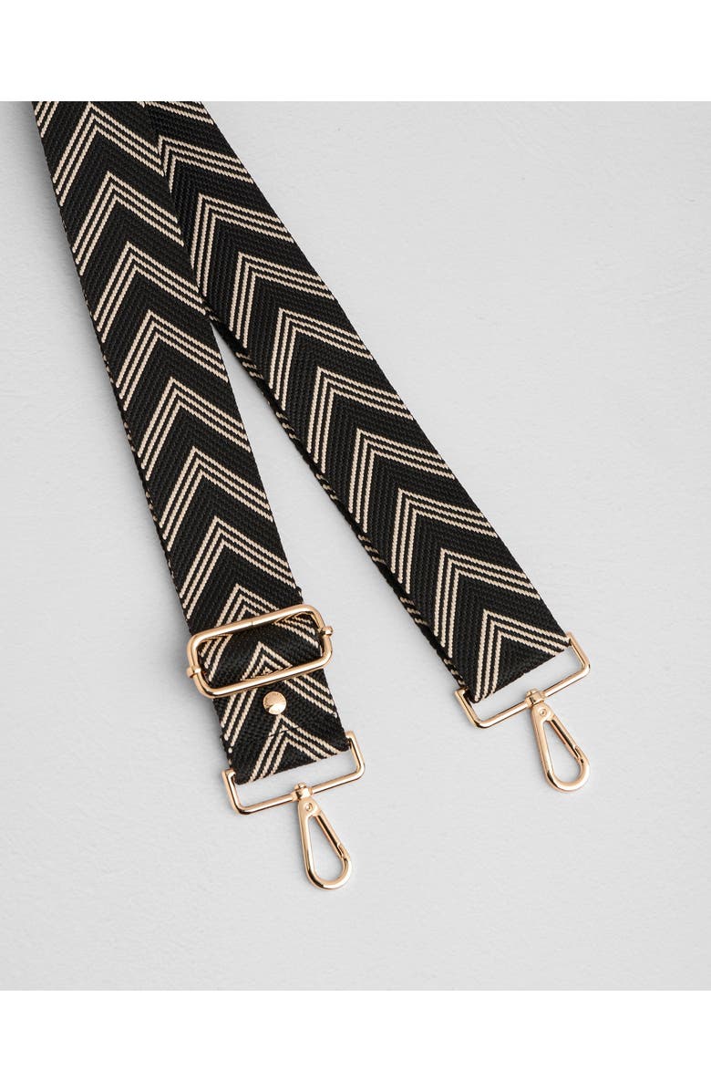 Pom Pom London Edgware Crossbody Bag, Alternate, color, Black