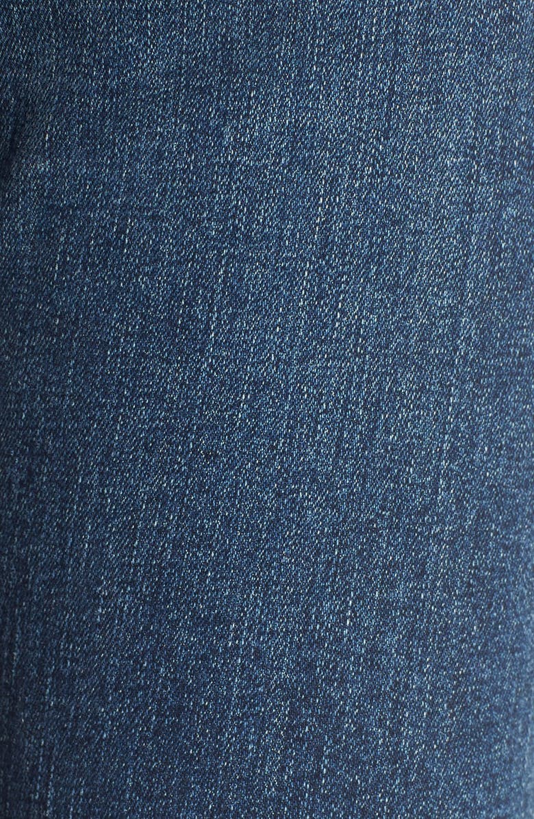 rag & bone /JEAN High Rise Raw Edge Crop Flare Jeans, Alternate, color, 