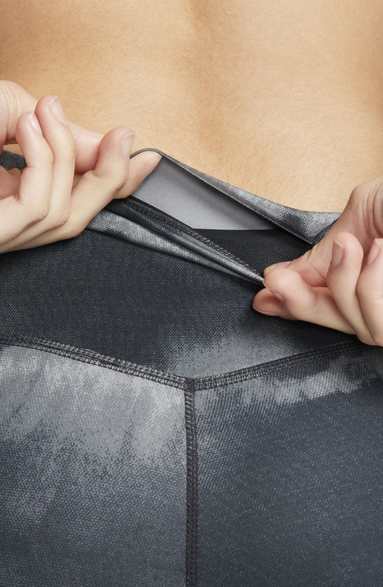 Nike Dri-FIT One Luxe Printed Leggings, Alternate, color,