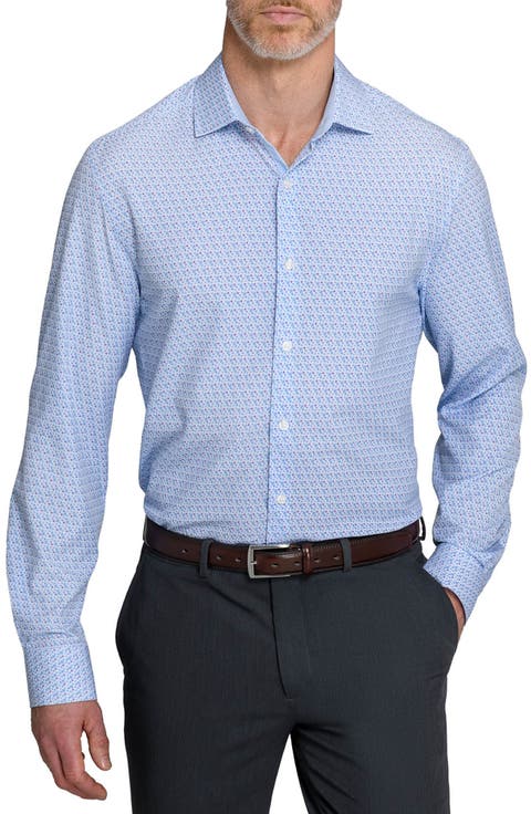 Fain Floral Performance Dress Shirt