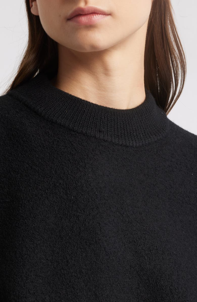 COS Oversize Boiled Wool Sweater, Alternate, color,