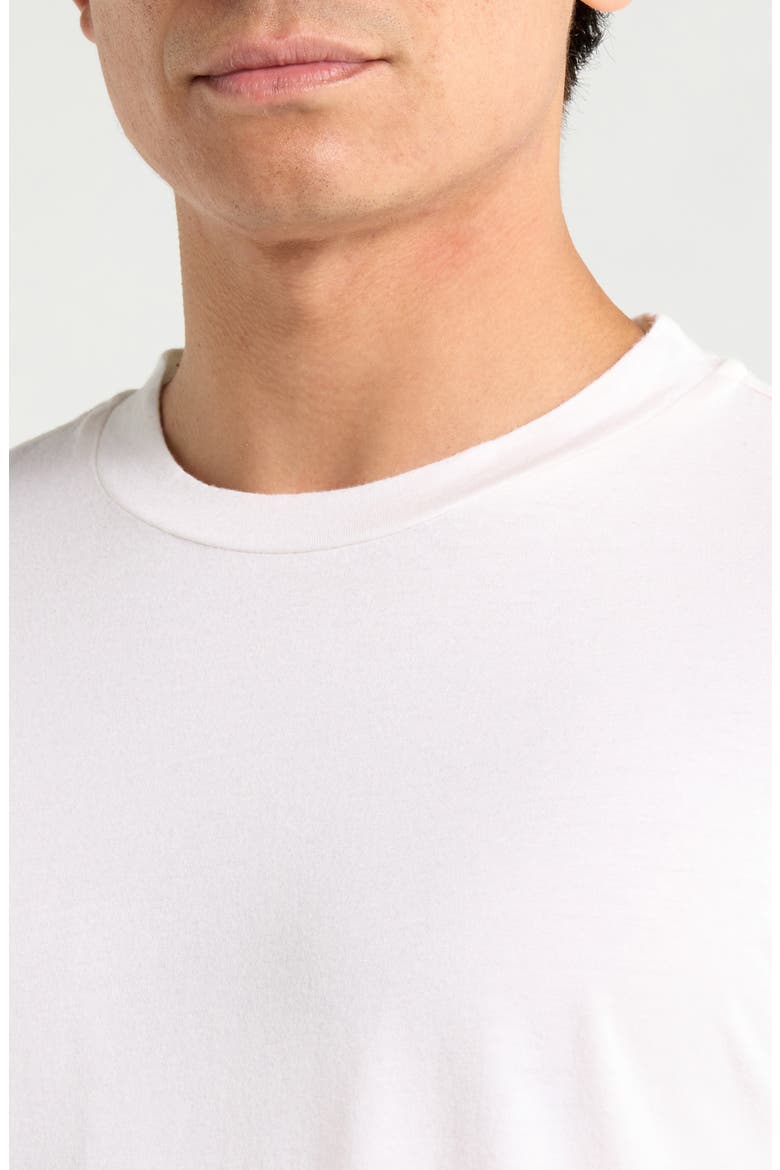 Cotton and Cashmere Long Sleeve T-Shirt, Alternate, color, CLASSIC CREAM
