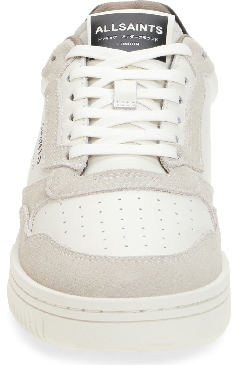 AllSaints REGAN LOW TOP, Alternate, color, Chalk White/Black