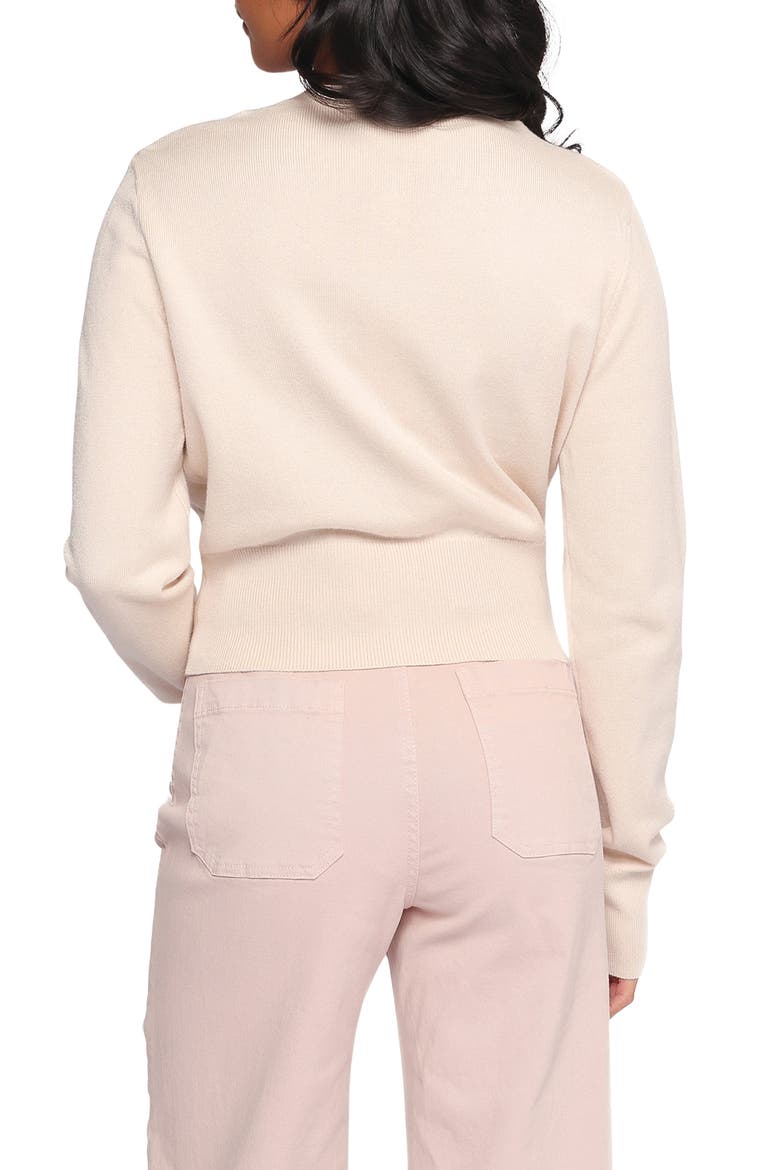 Elita Snap Front Cardigan, Alternate, color, CREAM