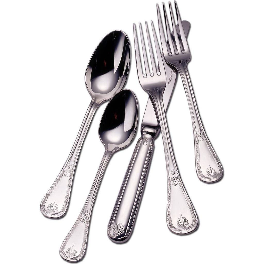 Couzon Consul 5-piece Silver Plate Place Setting In Silver Plate