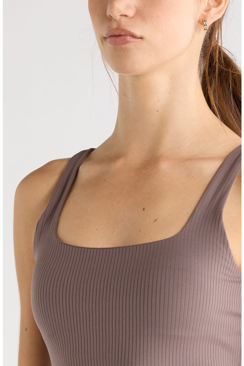 Thrive Rib Bra Tank, Alternate, color, GREY PLUM