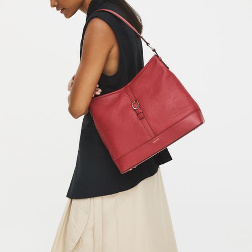Radley Ebury Medium Ziptop Shoulder Bag In Burgundy