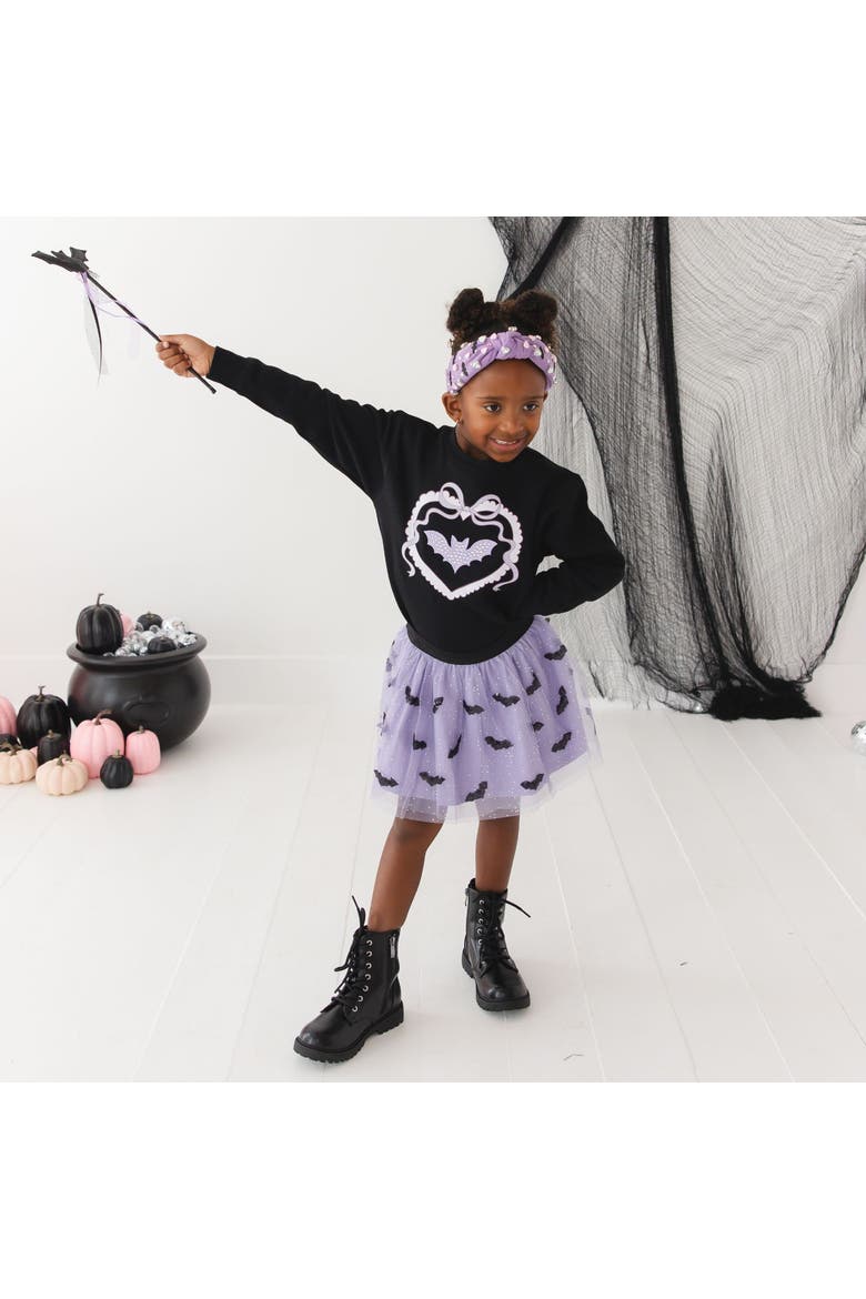 Bat Halloween Wand, Alternate, color, Black
