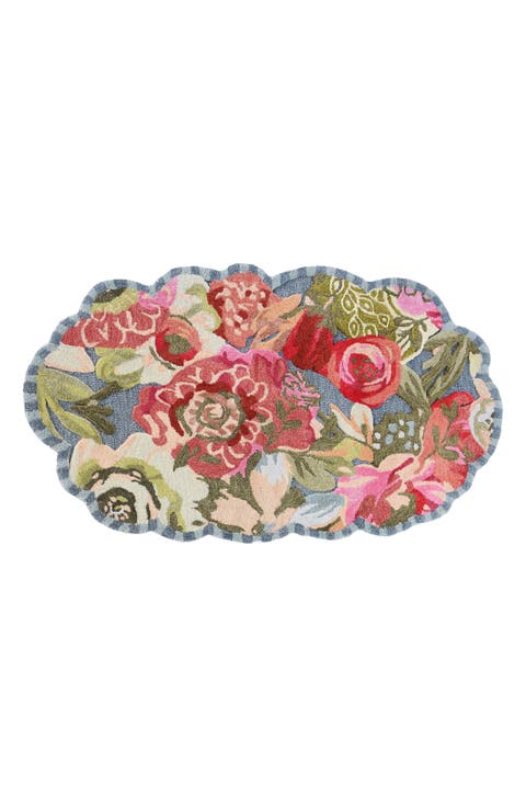 Sea Garden Floral Rug