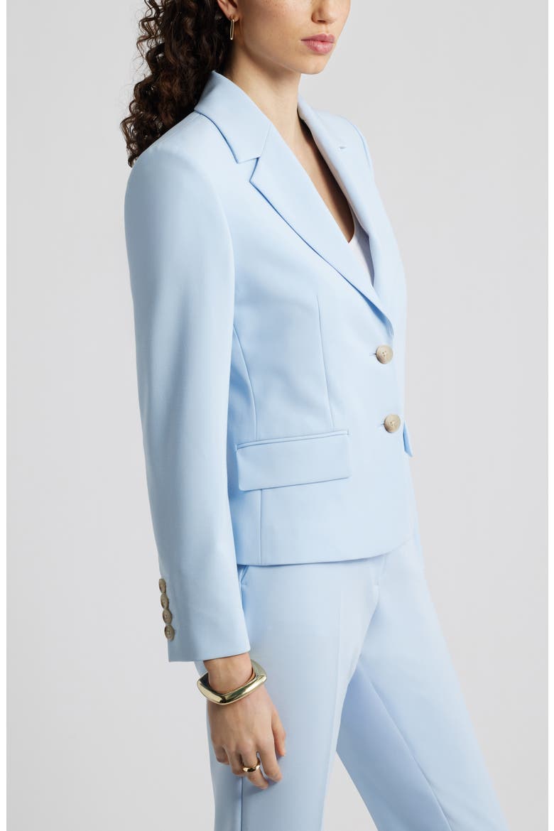 The Hanna Slim Fit Blazer, Alternate, color, BLUE FLOATY