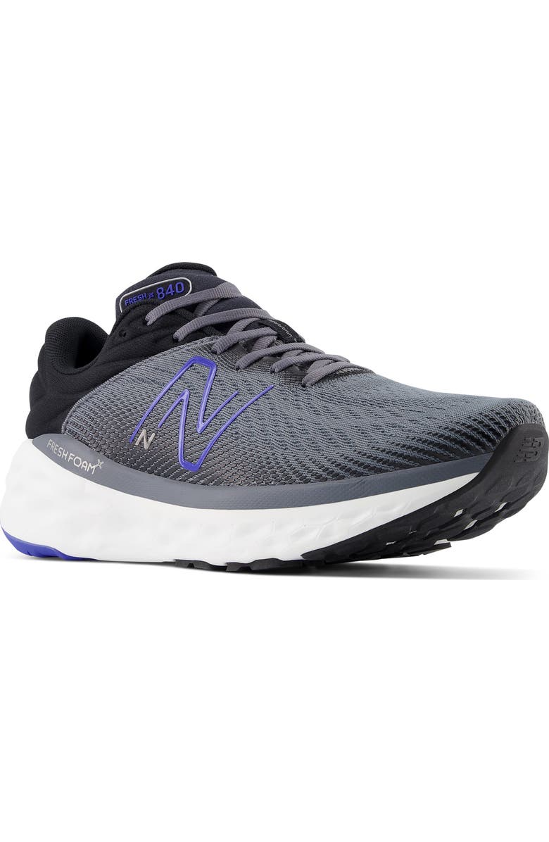 New Balance Fresh Foam X 840v1 Sneaker, Main, color, Castlerock/ Marine Blue