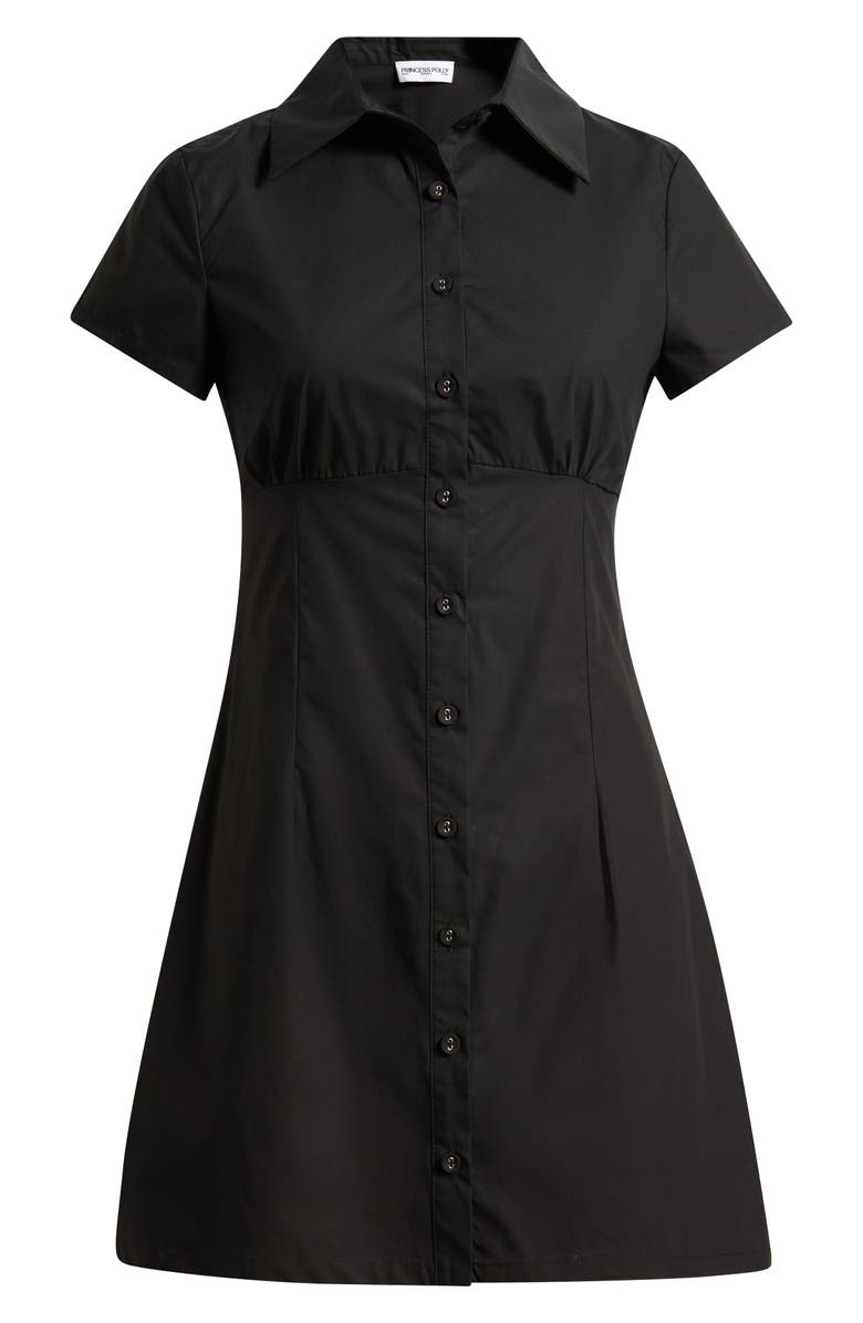 Princess Polly Motley Mini Shirtdress, Alternate, color, 