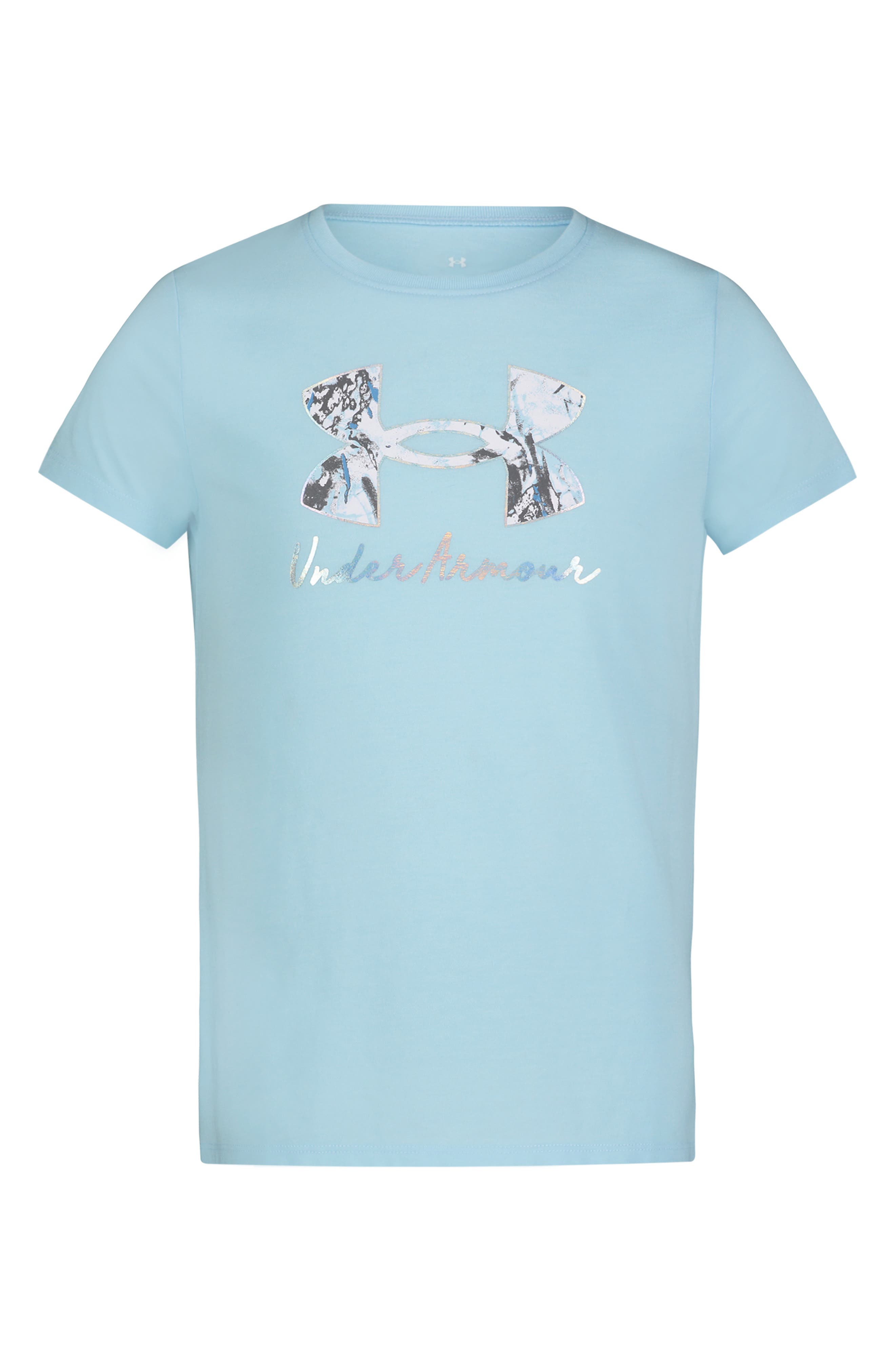 Under Armour Kids' Script Logo Graphic T-Shirt (Women) | Nordstromrack