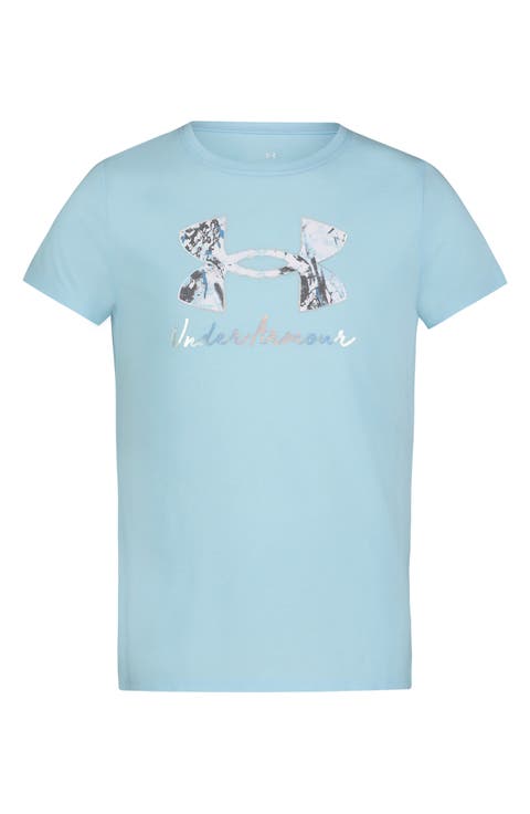 Kids' Script Logo Graphic T-Shirt (Big Kid)