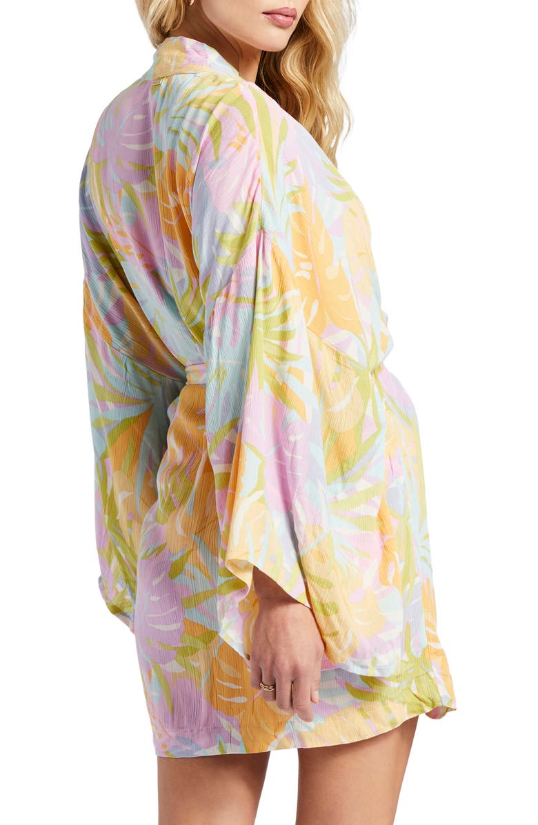 Billabong x Sun Chasers Loveland Floral Cover-Up Wrap, Alternate, color,