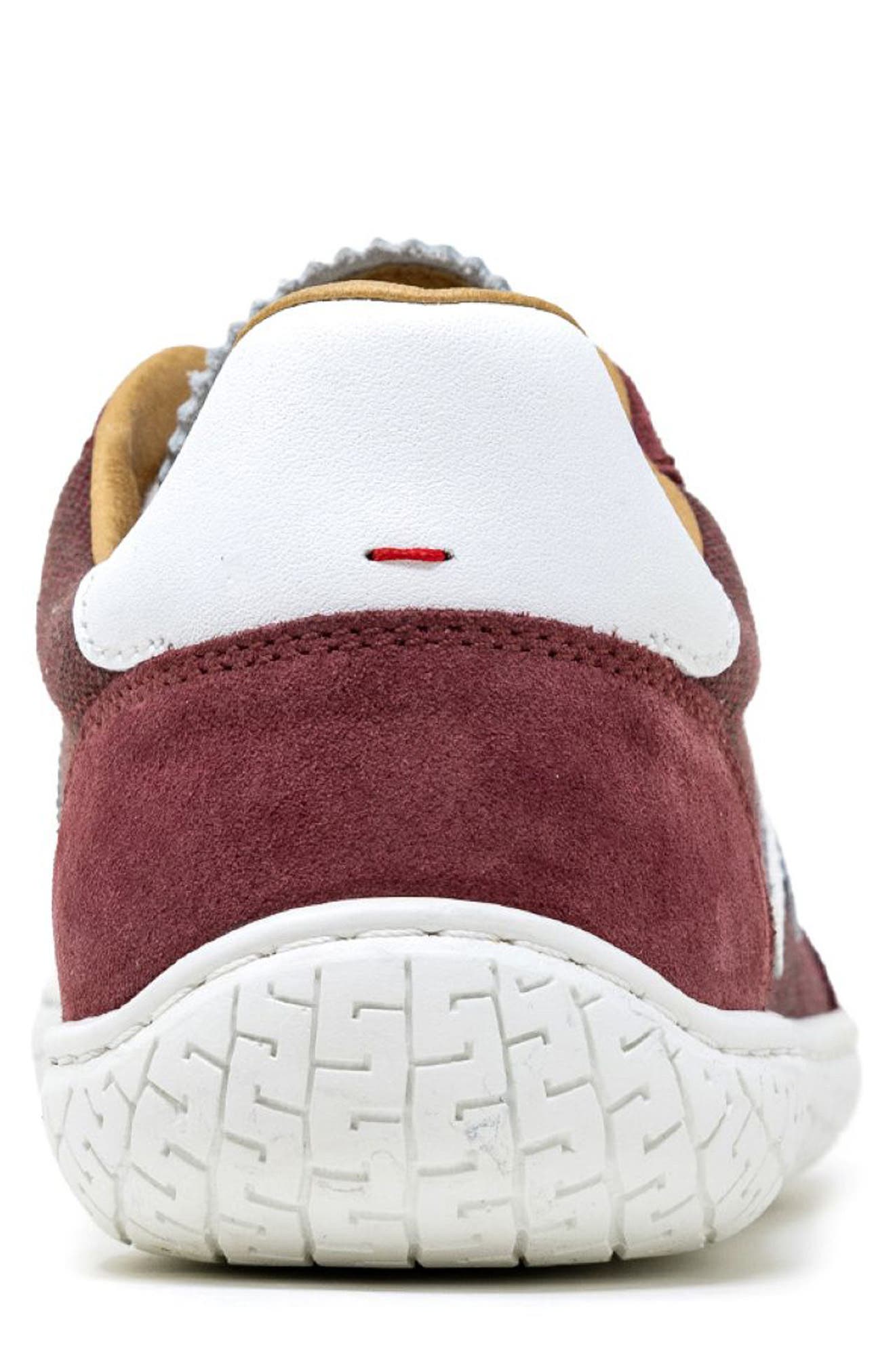 Evo Sneaker, Alternate, color, BURGUNDY