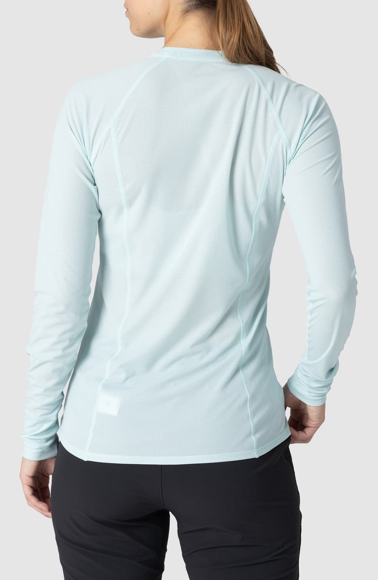Outdoor Research Echo Performance Long Sleeve T-Shirt, Alternate, color, Tidal