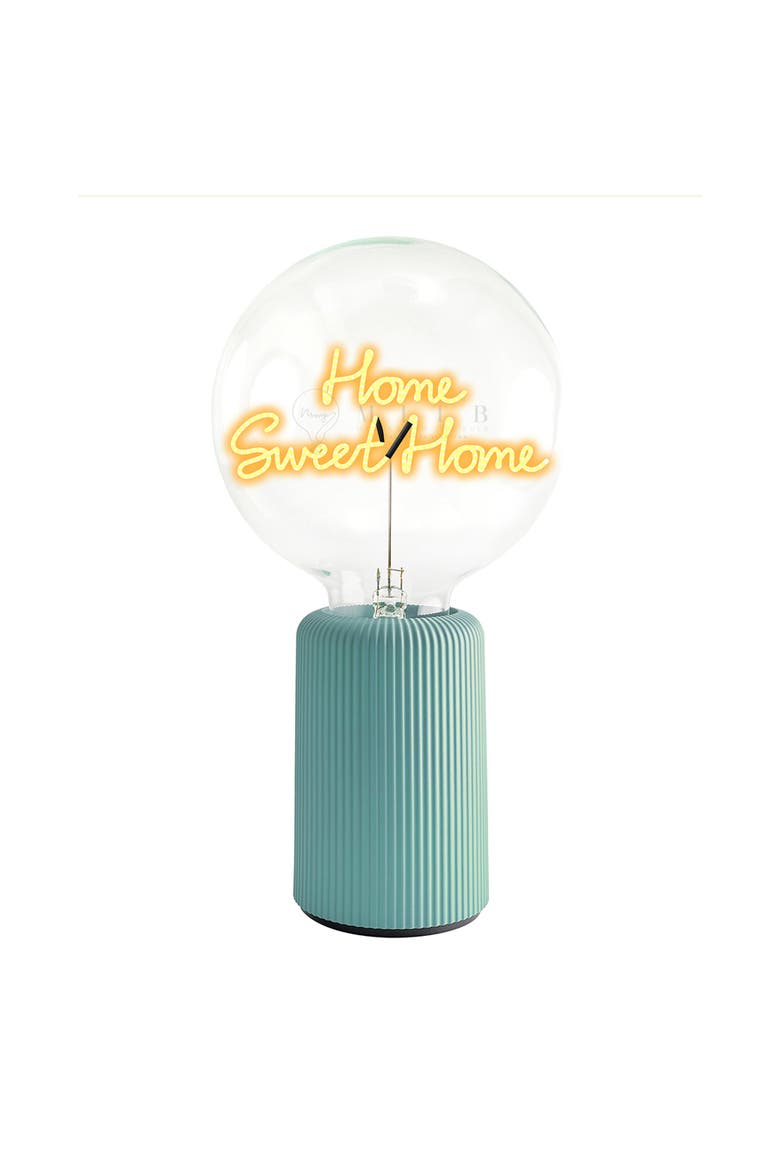 Home Sweet Home Portable Table Lamp, Main, color, Olive