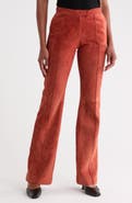 Longchamp Suede Flare Trousers