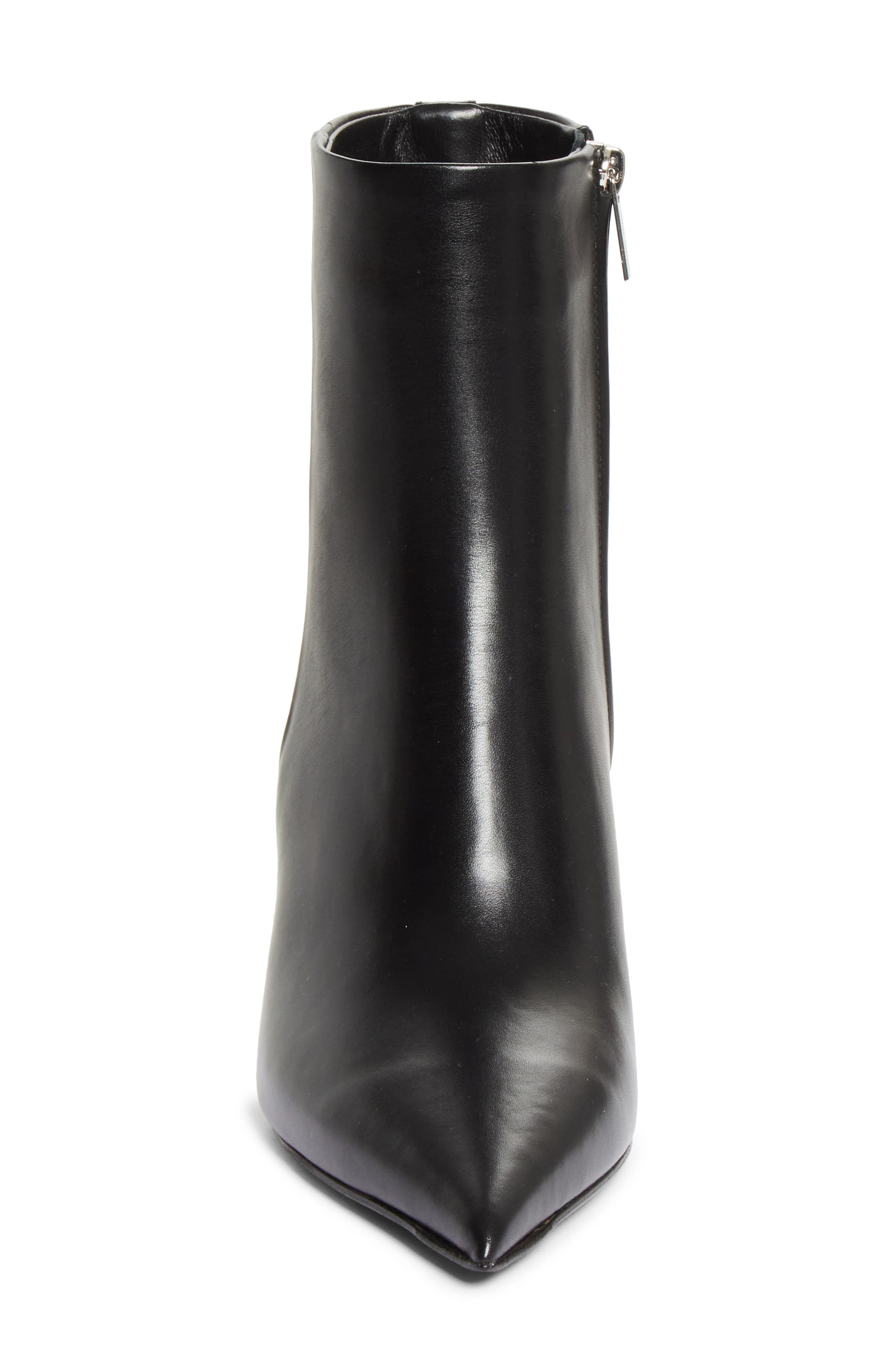 Frankie Pointed Toe Bootie, Alternate, color, BLACK