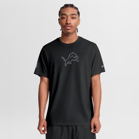Men's Nike Black Detroit Lions Sideline Lead The Charge Legend Dri-FIT T-Shirt
