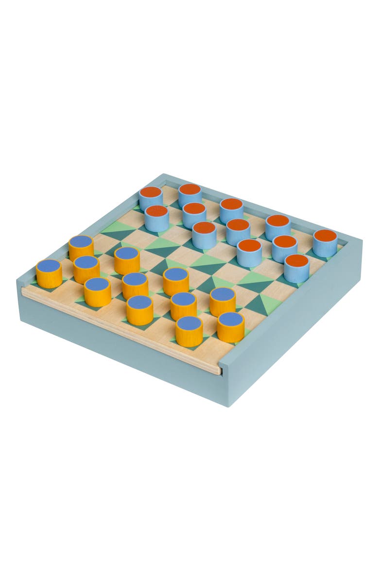 MoMA Two-in-One Chess & Checkers Set, Alternate, color,
