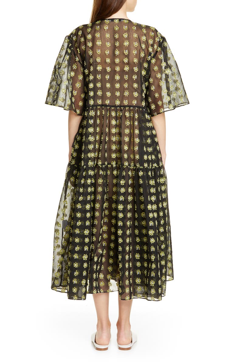 Cecilie Bahnsen Patricia Wrap Dress, Alternate, color,