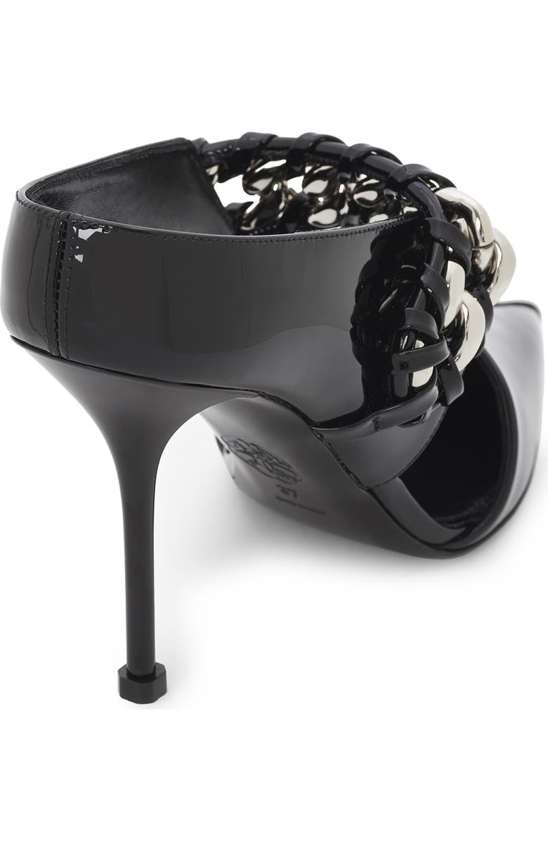 McQueen Punk Pointed Toe Mule, Alternate, color,