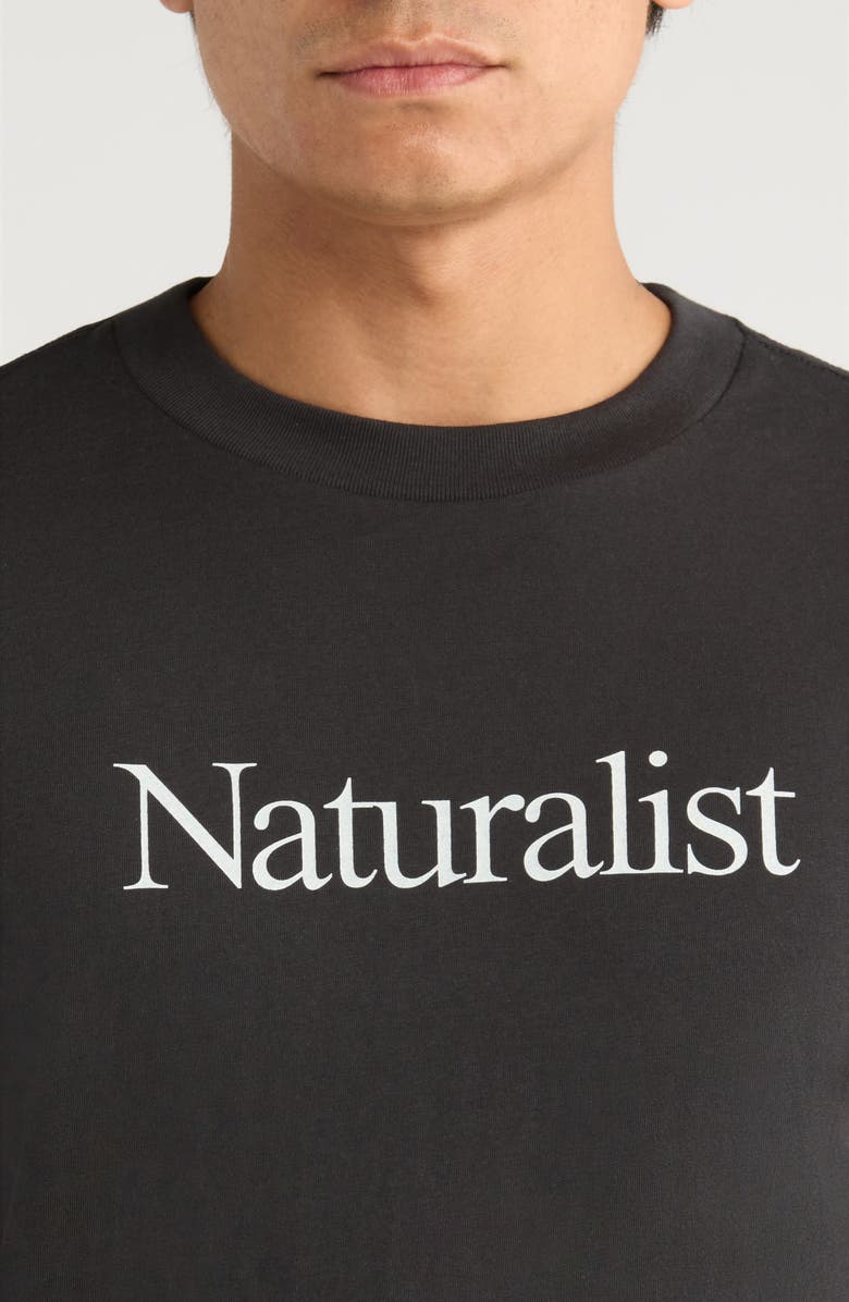 Museum of Peace & Quiet Naturalist Graphic T-Shirt, Alternate, color, Black