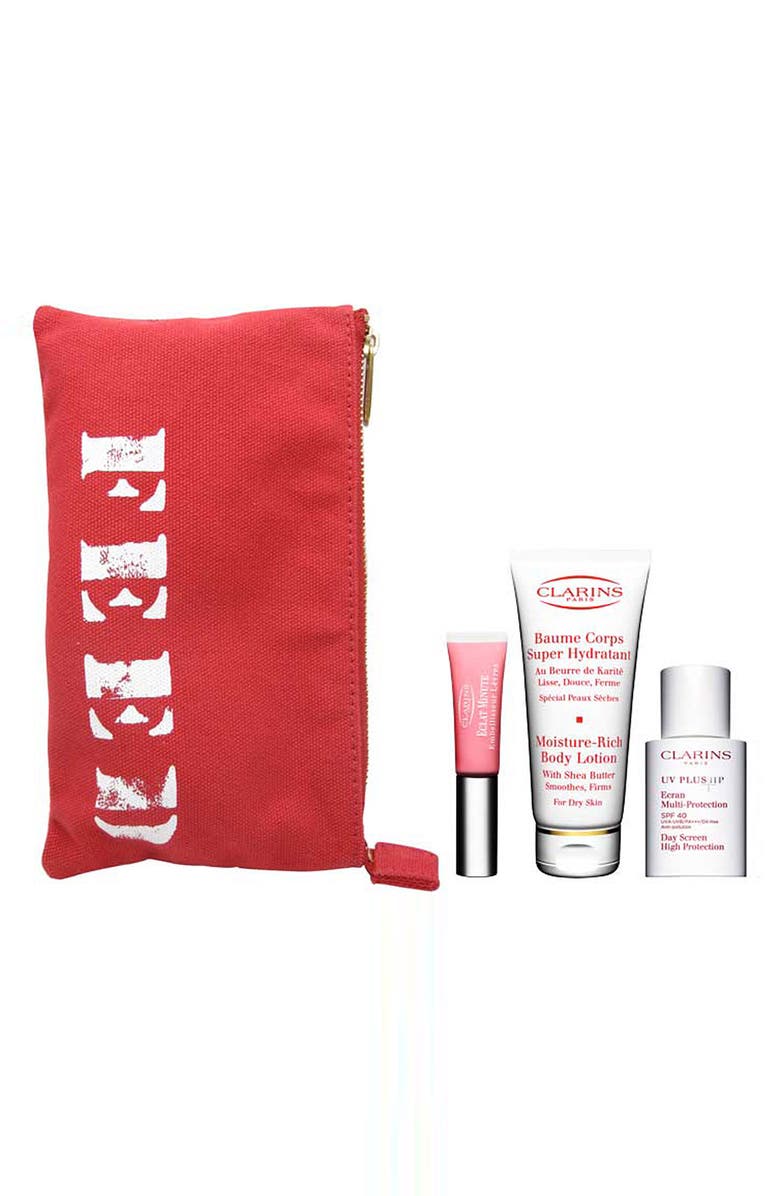 Clarins 'FEED 15' Set, Main, color, 