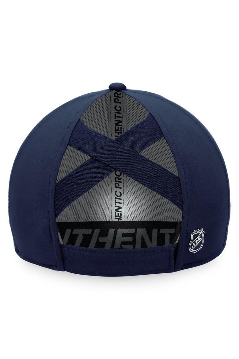 Women's Fanatics Branded Navy Washington Capitals Authentic Pro Road Structured Adjustable Hat, Alternate, color, Navy