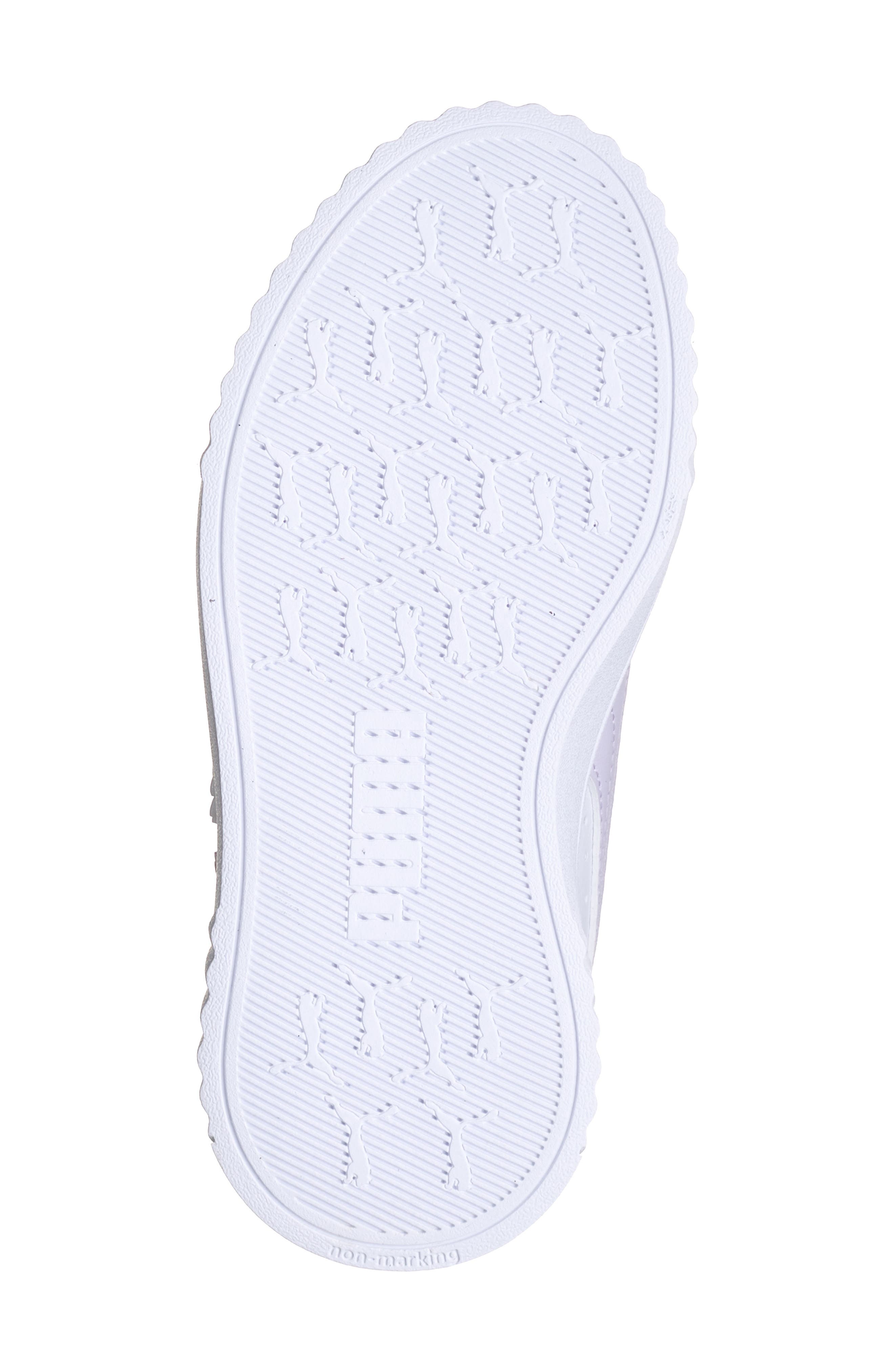 PUMA Kids' Carina 3.0 First Blossom Sneaker, Alternate, color, Puma White-Lilac Frost