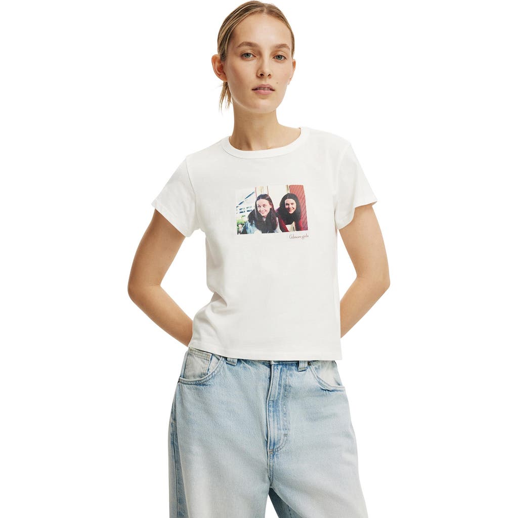 Cotton On Lcn Original Graphic Tee In White