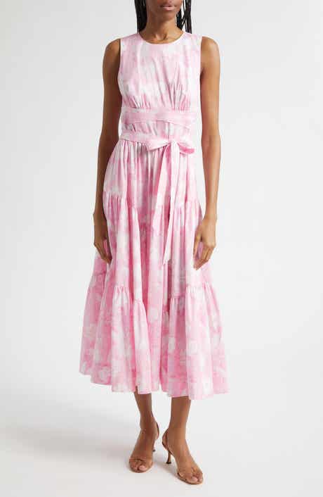 Holt Heirloom Petals Belted Midi Dress