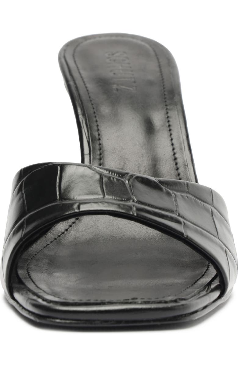 Schutz Posseni Slide Sandal, Alternate, color, Black