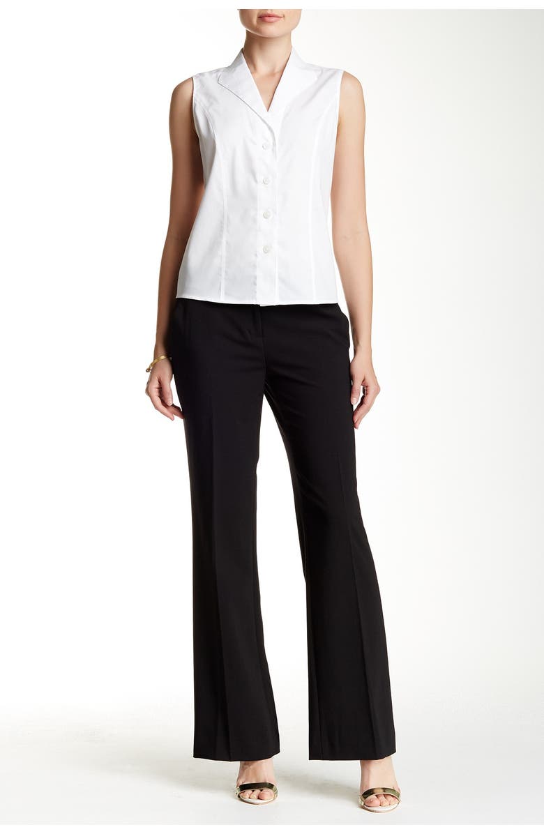 Calvin Klein Wide Leg Pants, Main, color, Black