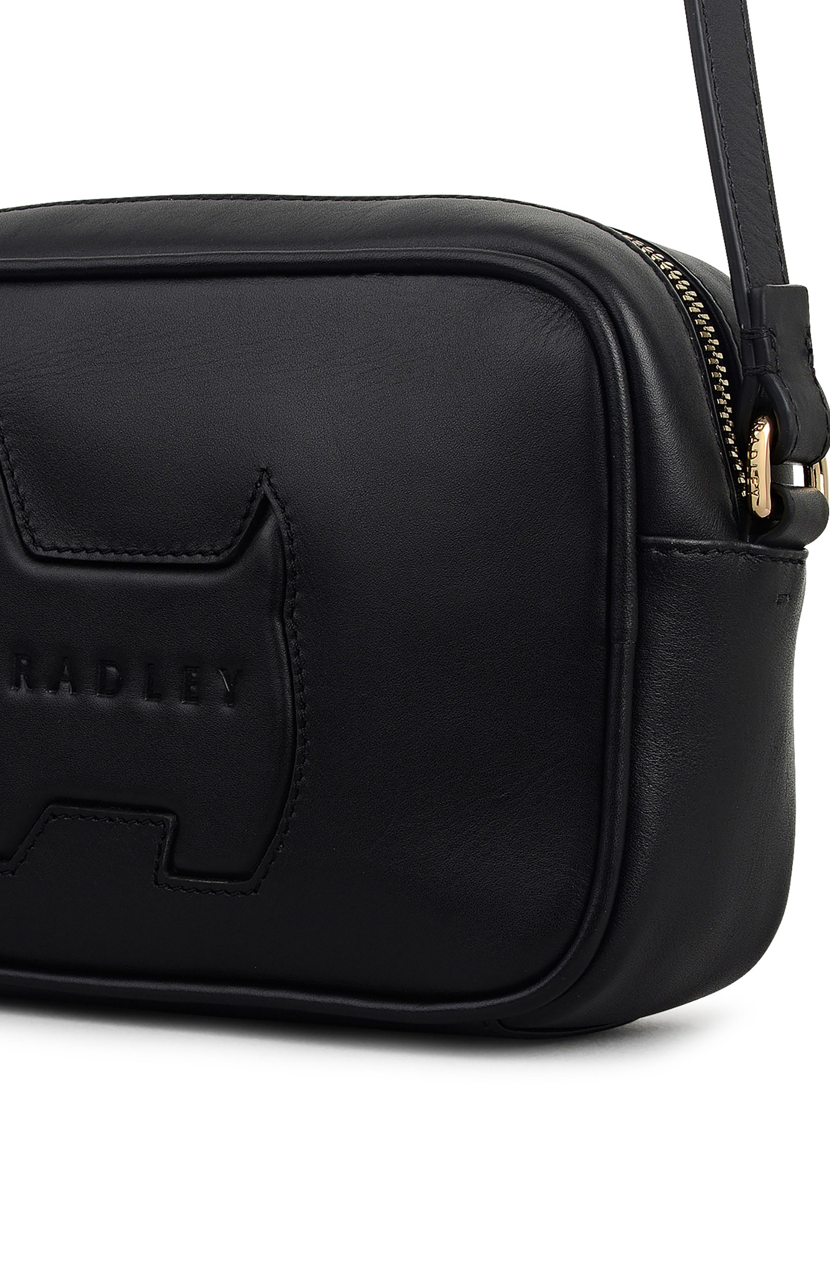 Radley Small Hadley Lane Crossbody Bag, Alternate, color, Black