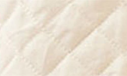 Belle & Bloom Over It Oversize Quilted Bomber Jacket In White