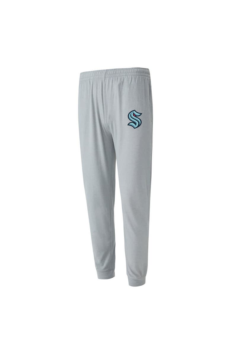 CONCEPTS SPORT Men's Concepts Sport Gray/Deep Sea Blue Seattle Kraken Meter Pullover Hoodie & Jogger Pants Set, Alternate, color, Gray