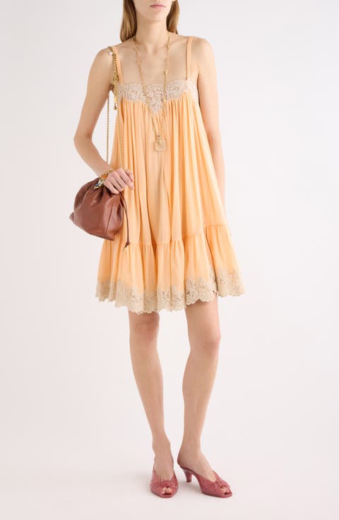 Organic Silk Georgette Minidress