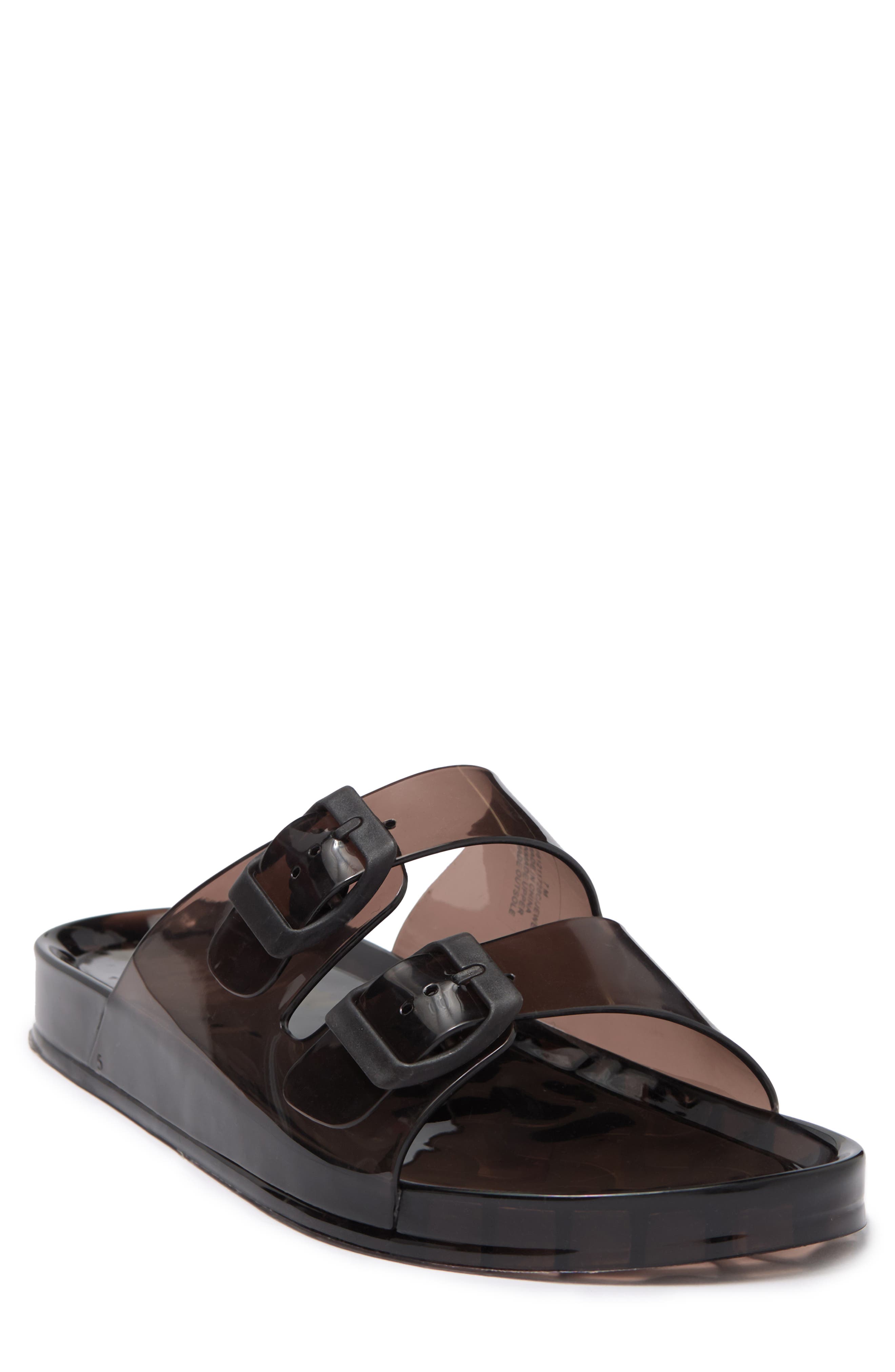 MIA Jewel Double Strap Jelly Slide Sandal, Main, color, 