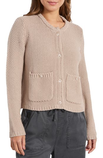 Splendid Angelica Cardigan In Brown