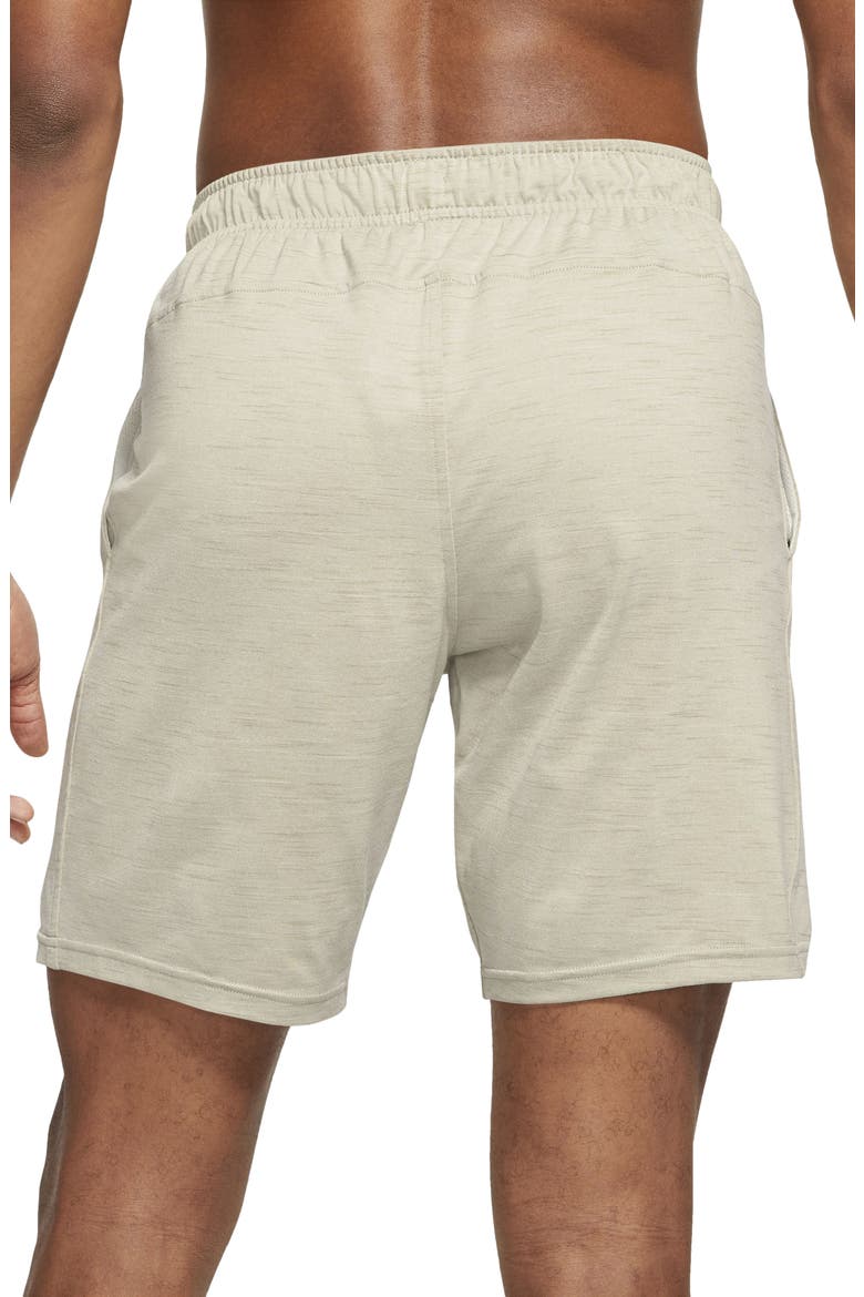 Dri-Fit Yoga Shorts, Alternate, color, LIGHT BONE/ STONE/ GRAY