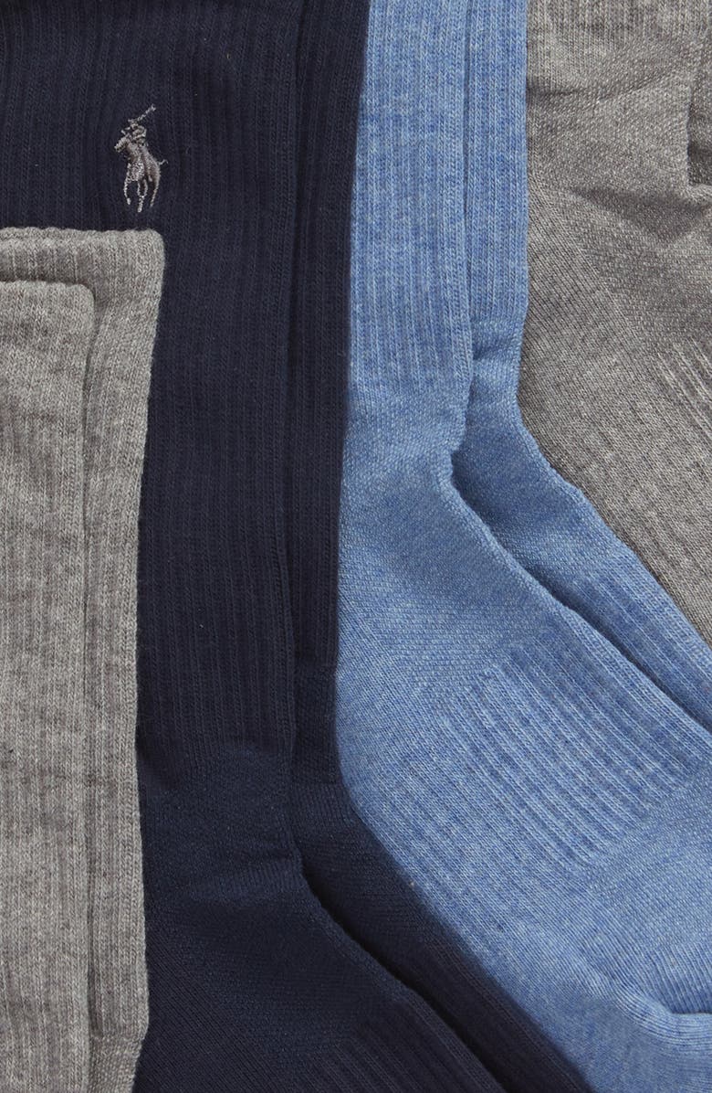 Assorted 6-Pack Crew Socks
